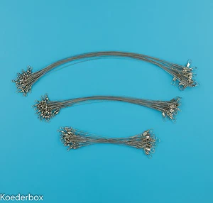 72 Stück Edelstahl, Stahlvorfach, Stahlvorfächer, Baitholder, Naturköder  - Bild 1 von 2