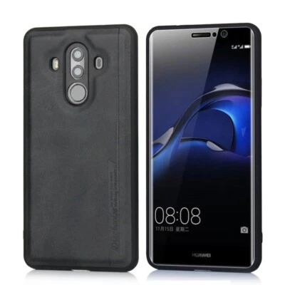 COVER CUSTODIA CASE PER HUAWEI MATE 10 PRO BLA-L29 NERO PROTETTIVA PELLE RIGIDA - Immagine 1 di 4
