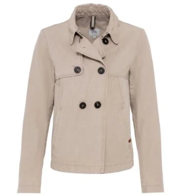 CAMEL ACTIVE Damen Jacke Parka Mantel Cabanjacke Trench Coat sand beige Gr 38 44 - Bild 1 von 4