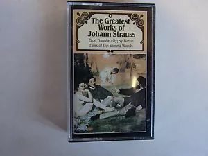 The Greatest Works of Johann Strauss Cassette Classical Overture Album - Picture 1 of 3