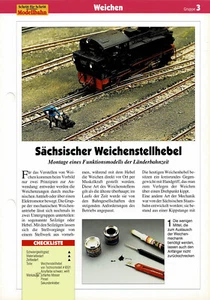 Sächsischer Weichenstellhebel / Bauanleitung - Bild 1 von 1