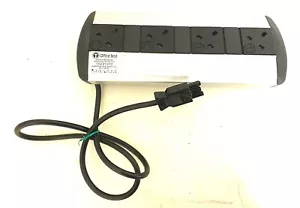 Office Test 81 Series Wedge Harmony 240V 50Hz 13A 4 Socket Form Fittings - Picture 1 of 4