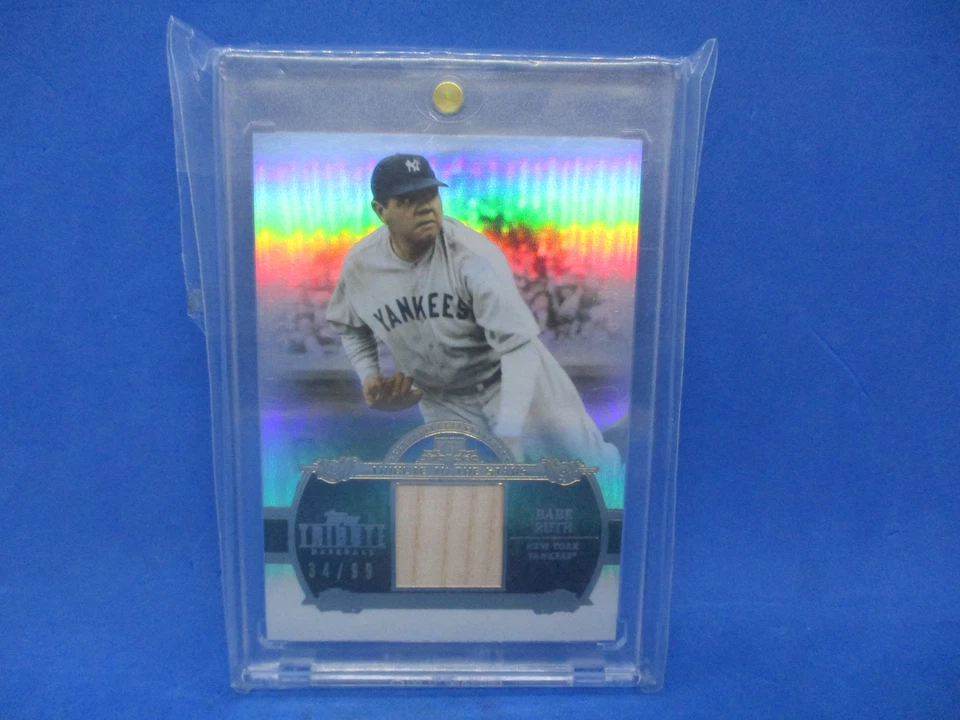 2013 Topps Babe Ruth Tribute to the Stars Relic Game Used Bat LE 34/99 TTSR-BR - Image 1 of 2