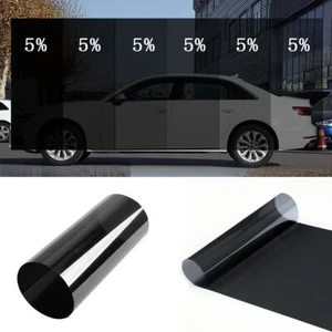 Car 5%VL Sun Visor Strip Tint Film Front Glass Windshield Anti-UV Shade Decal - Picture 1 of 11