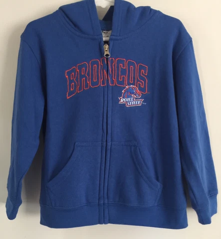 NWT~~NCAA Boise State Broncos Toddler Blue Hoodie~~Size 3T Cover