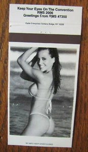 GIRLIE LIVE MODEL: 2006 MATCHBOOK MATCHCOVER -F12 - Picture 1 of 1