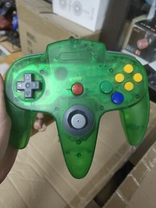 Joystick controller classico N64 per gamepad videogiochi N64 - spina verde giungla - Foto 1 di 19
