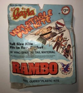 Rambo Force of Freedom Inflatable Kite Carolco, Cannell & Gayla NEVER OPENED  - Picture 1 of 5