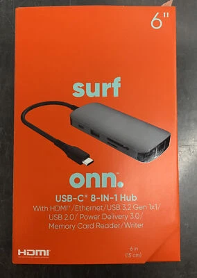 surf onn usb-c 8-in-1 - Image 1 of 2