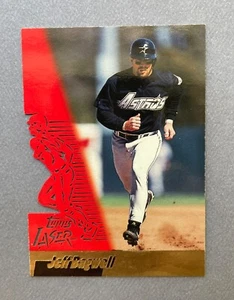 1996 Topps Laser Baseball Jeff Bagwell #34 HOF Houston Astros - Picture 1 of 2