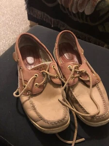Sperry Top Sider women’s  Shoes Size 6 M Tan Leather - Picture 1 of 6
