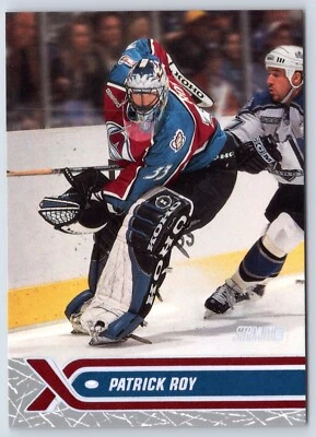 PATRICK ROY 2000-01 TOPPS STADIUM CLUB 00-01 NO 40             45717 - Image 1 of 2