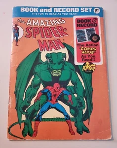 The Amazing Spider-Man Book and Record Set Invasion of the Dragon Men - Picture 1 of 3