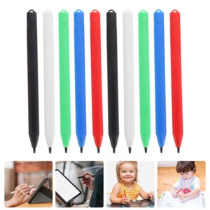 10 Pcs LCD Handwriting Board Painting Brush Pens with Stylus Child Baby Tablet - Zdjęcie 1 z 12