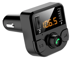 Wireless Handsfree Car Phone Charger Car Mp3 Player Bluetooth Car Kit - Picture 1 of 12