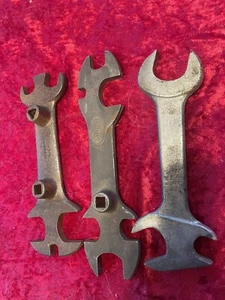 Vintage Satz Airco/Oxweld 132 Panzerschlüssel 8090028 & 8090012 - Bild 1 von 8