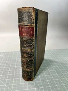The Ladies Treasury 1876 Household Magazine Leather Bound Antiue Book, Bemrose - Picture 1 of 14