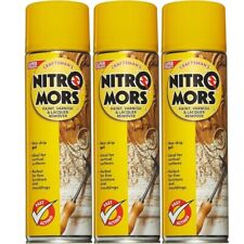 Craftsman Nitromors Paint, Varnish and Lacquer Remover 500ml x 3