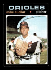 1971 Topps #170 Mike Cuellar Baltimore Orioles EX Baseball Card *D162