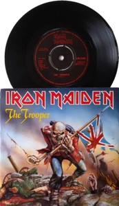 NM/NM IRON MAIDEN The Trooper 7" VINYL 45 1983 Original - Picture 1 of 2