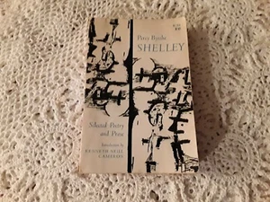 Vintage 1963 Percy Bysshe Shelley Poetry Paperback - Picture 1 of 4