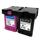 67XL IInk Box Compatible for HP67 XL Ink Replacement for DeskJet 1255 27324156