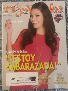 Tv Y Novelas Magazine Noviembre 2014 Ana Patricia “Estoy Embarazada!” William Le - Imagen 1 de 4