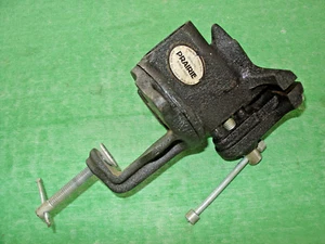 VINTAGE PRAIRIE KLEMME AUF SCHRAUBSTOCK 2-1/2 ZOLL BACKE MIT DREHBARER BASIS HERGESTELLT IN USA - Bild 1 von 11