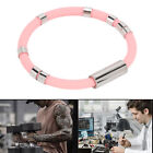 Bracelet antistatique 8 anneaux rose imperméable lavable port confortable SPM
