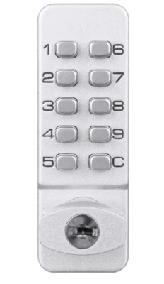 L25234 - Cerradura de gabinete con botón pulsador mecánico LOCKEY LC200 - Cerradura de gabinete - Imagen 1 de 3