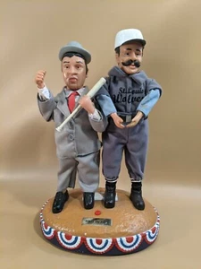 Vintage Animated Abbot & Costello Who's On First Motion Comedy Figures - Picture 1 of 7