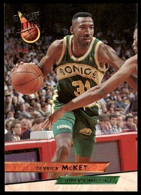Derrick McKey Fleer Ultra 1993-94 #179 Seattle SuperSonics Foto 1 de 2