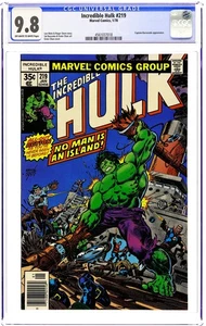 Incredible Hulk #219 CGC 9,8 1978 4561037018 - Imagen 1 de 2
