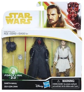 Solo A Star Wars Story Force Link 2.0 Darth Maul & Qui-Gon Jinn Figure 2-Pack - Picture 1 of 2