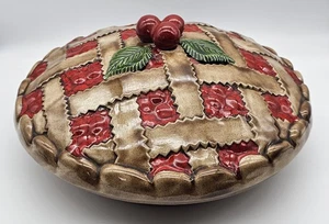 Kirschkuchen Backform mit Deckel Vintage Made In Portugal  - Bild 1 von 14