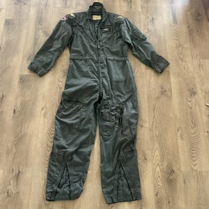 Vintage 1950s Air Force Pilot Flight Suit Korean War Era Uniform 42R - Picture 1 of 18