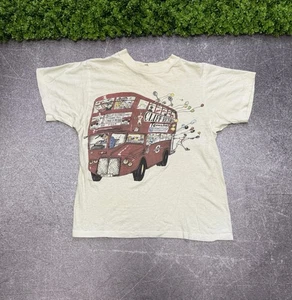 Camiseta vintage de autobús de vacaciones de verano Cliff Richard años 80 - Imagen 1 de 17