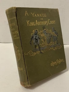 1889 “A Connecticut Yankee in King Arthur’s Court” Mark Twain Early Printing - Picture 1 of 18