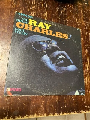 Ray Charles – The Great Ray Charles Soul Feelin' Vinyl Record Album 1963 Vintage - Image 1 of 4