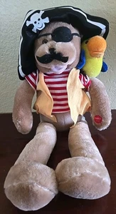 Singing Pirate Plush & Parrot Sings Hot Hot Hot  - Picture 1 of 3
