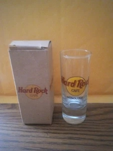 Hard Rock Café Honolulu 4" großes Schnapsglas gebraucht mit Box - Bild 1 von 4