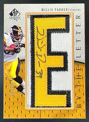 2007 SP Authentic By The Letter Autographs #BTL-WP Willie Parker Auto /25 - Image 1 of 2