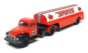 Corgi 1/50 Scale 56203 - Diamond T Semi Tanker Truck "Supertest" - Dk Orange - Picture 1 of 5