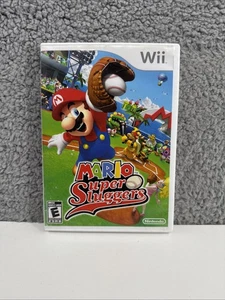 Mario Super Sluggers (Nintendo Wii, 2008) ohne Handbuch - getestet & funktioniert - Bild 1 von 7