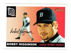 2004 Topps Heritage #335 Bobby Higginson Detroit Tigers - Picture 1 of 2