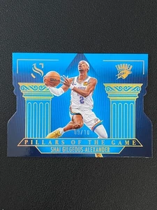 Shai Gilgeous Alexander 2024-25 Silhouette Pilastri del Gioco Oro /10 #13 - Foto 1 di 2