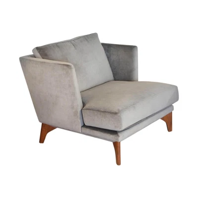 Bielefelder Werkstätten Sessel Polo Stoff Leno BW 1746 -292 Grau - Bild 1 von 4