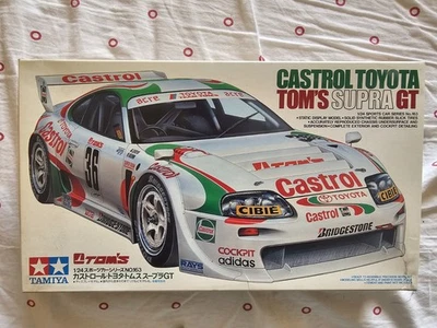 Tamiya Castrol Toyota Tom’s Supra GT – 1/24 Sports Car Series No.163 – Kit... - Immagine 1 di 2
