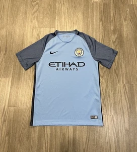Manchester City 2016/2017 Heim Fußball Trikot Nike Fußball Trikot Größe Medium Herren - Bild 1 von 9