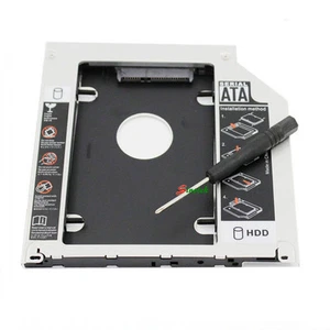 SATA 2nd HDD SSD Hard Drive Optical Bay Tray Caddy for Apple Macbook Pro Unibody - Afbeelding 1 van 8